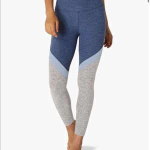 Spacedye Tri-Panel High Waisted Midi Legging